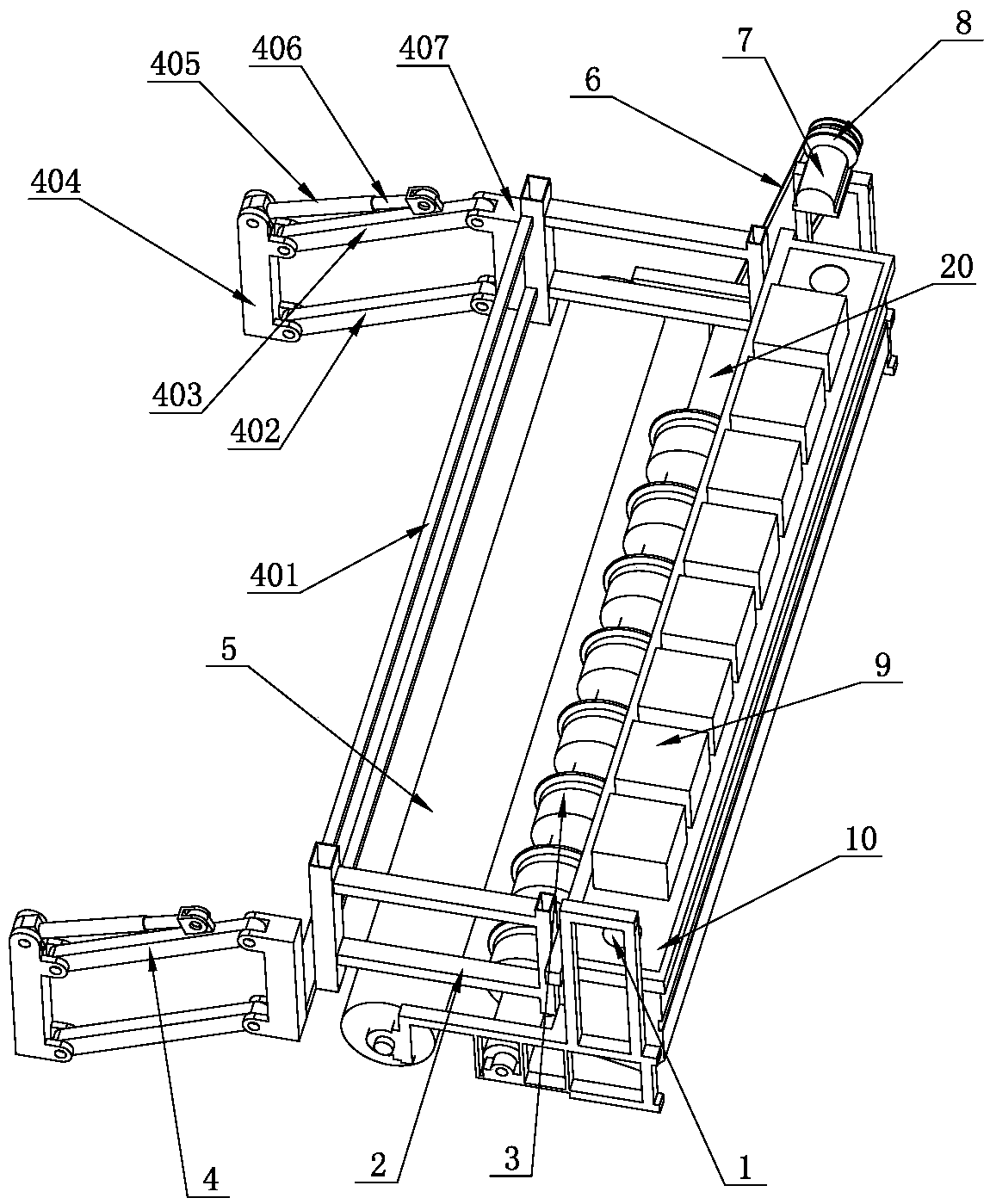 Integral sowing fertilization combined operation device and method