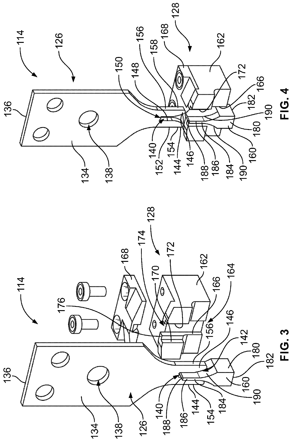 Crimp tooling having guide surfaces