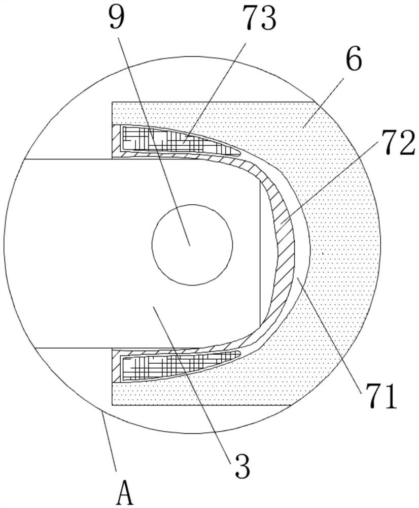 Anti-seepage structure for post-cast strip of outer wall