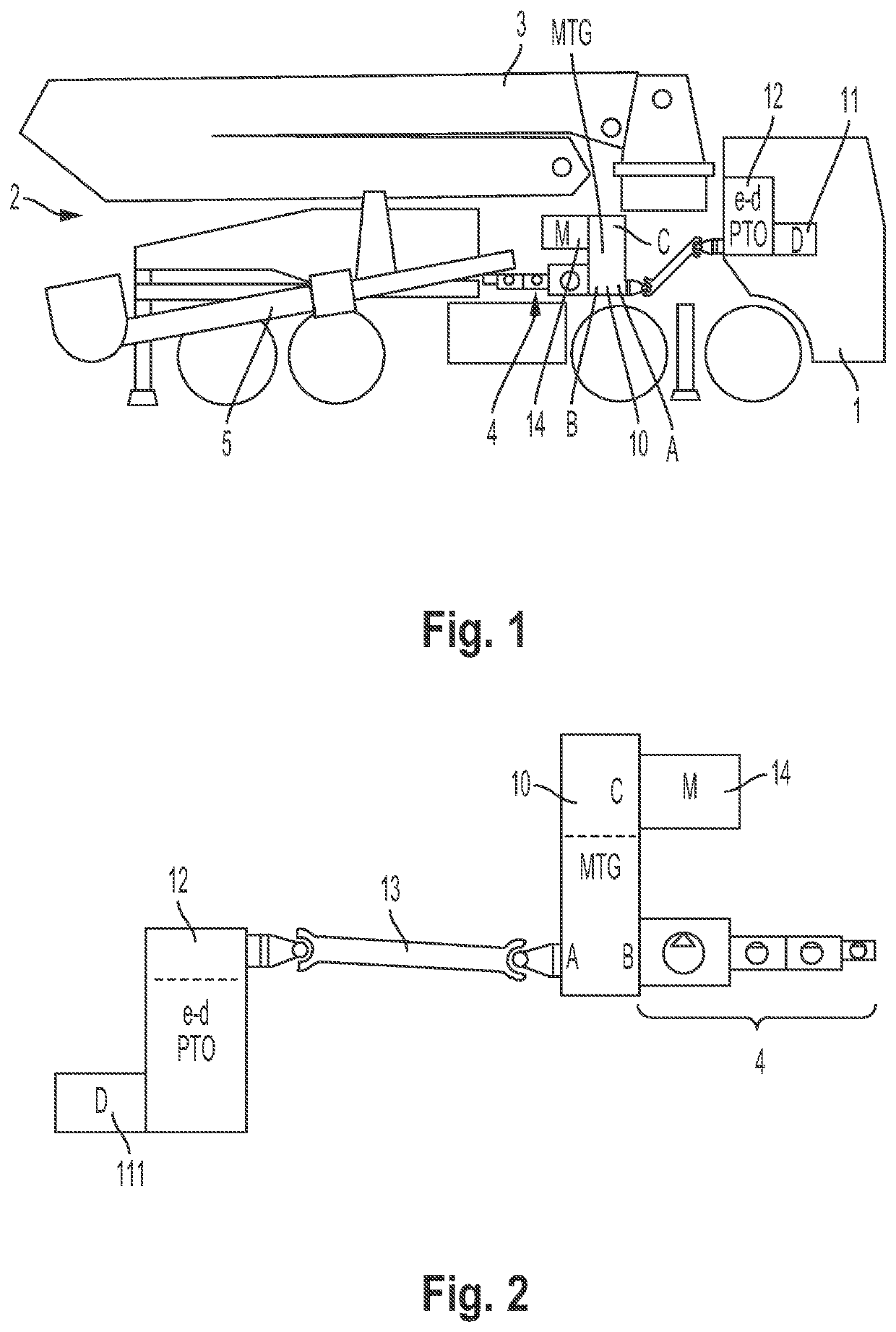 Truck-mounted concrete pump