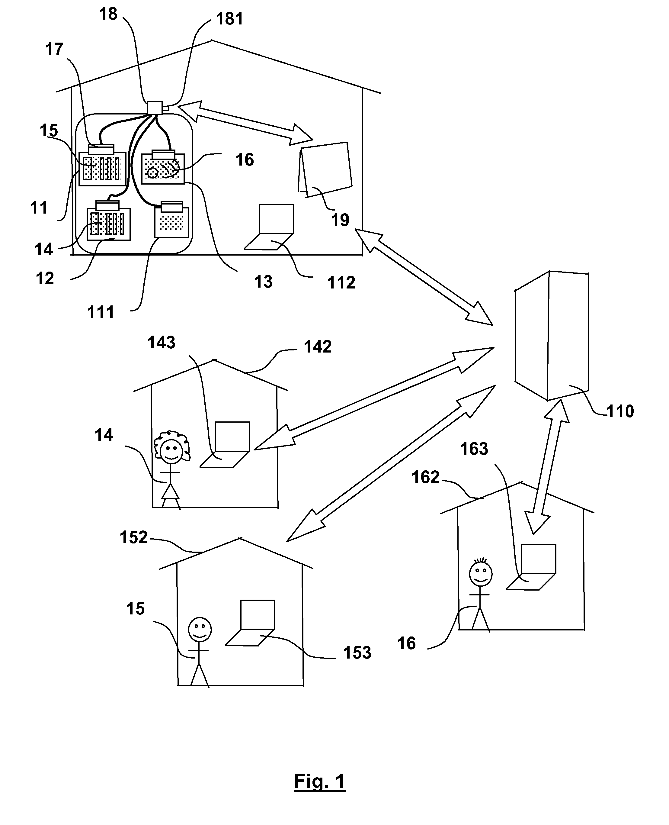 Method for Transmitting Information for a Collective Rendering of Information on Emotions
