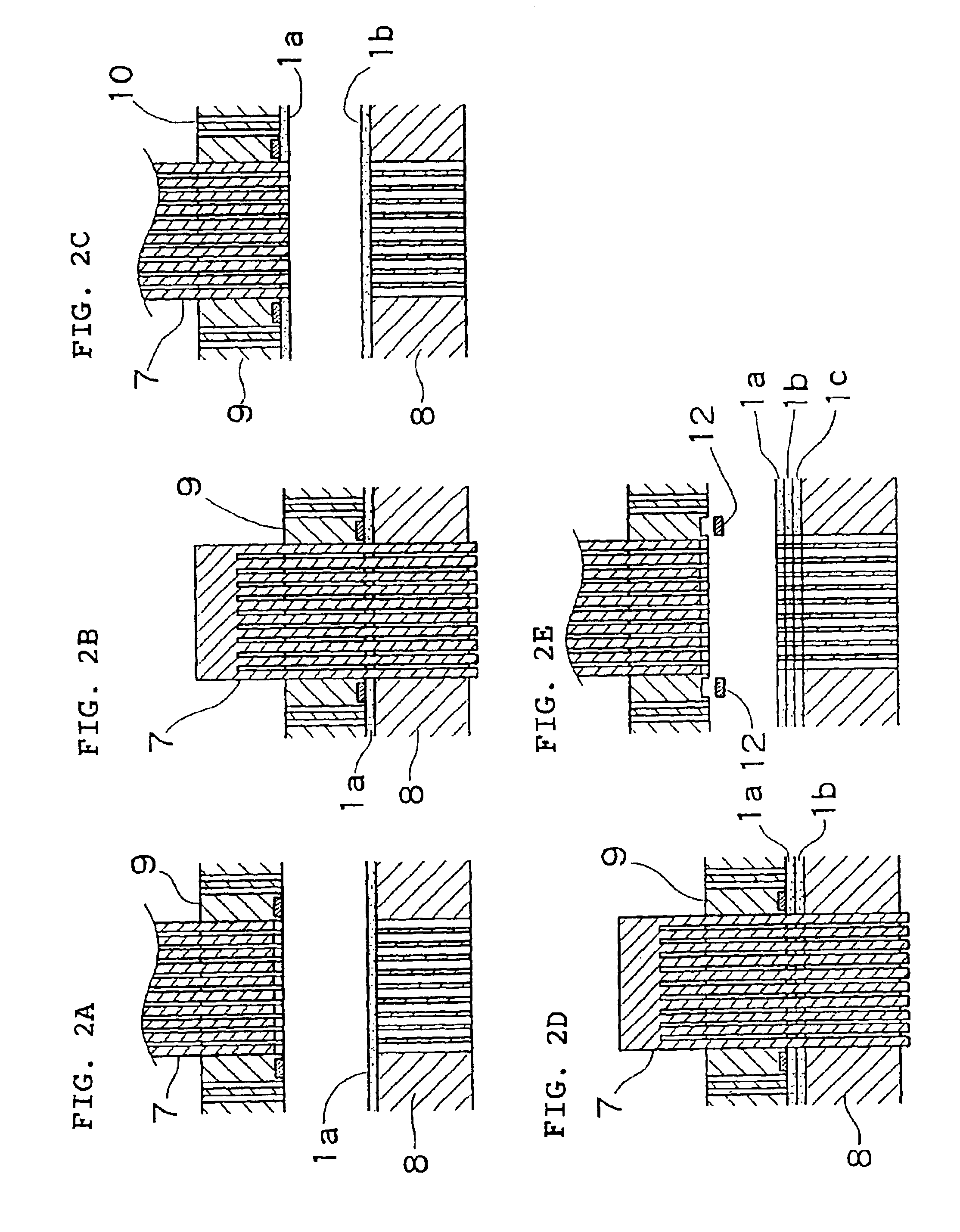 Comb teeth type piezoelectric actuator and method for manufacturing the same
