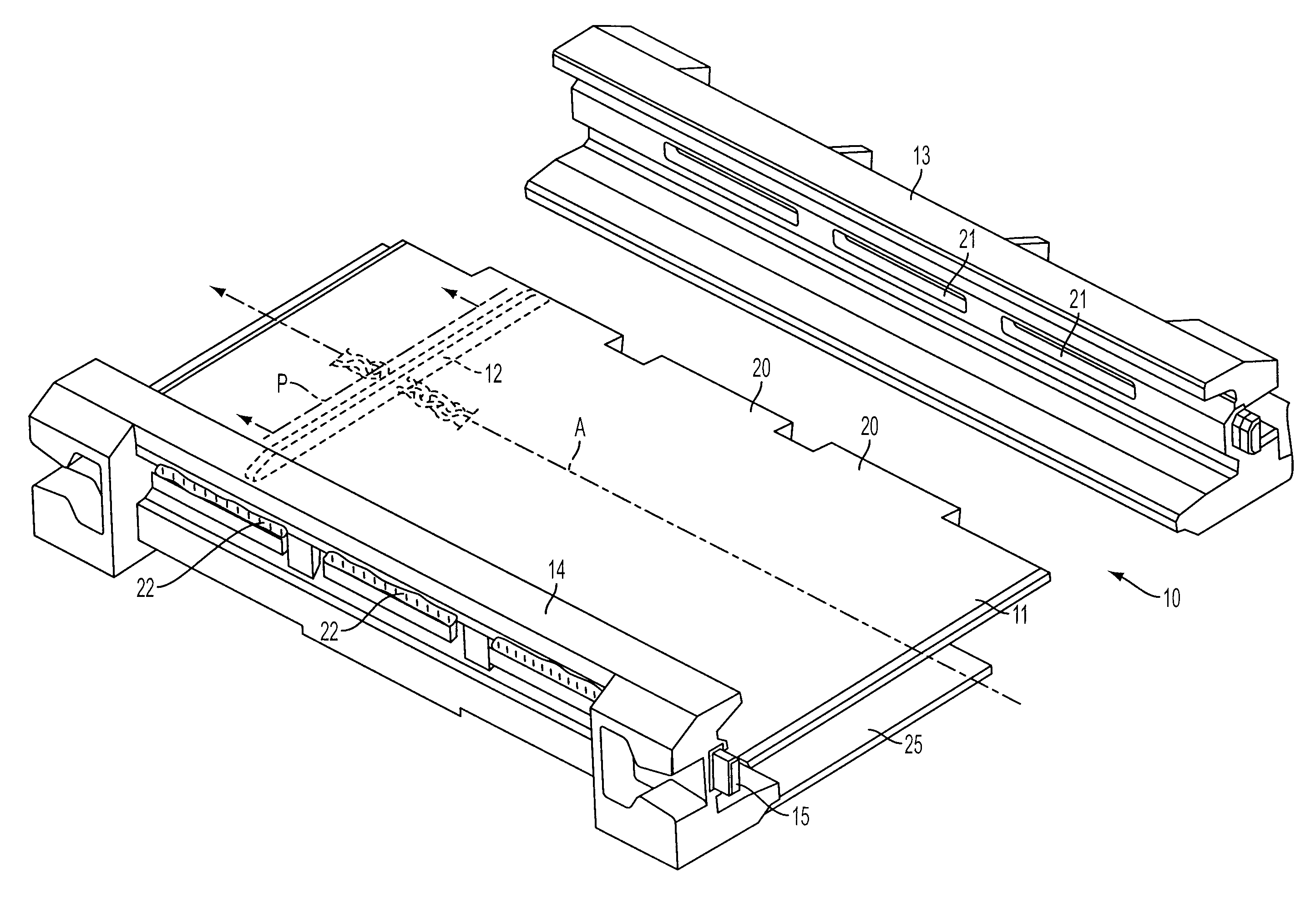 Conveyor pan with improved edge shaping