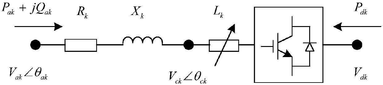 Voltage source converter-comprising alternating current and direct current series-parallel power grid reactive optimization method