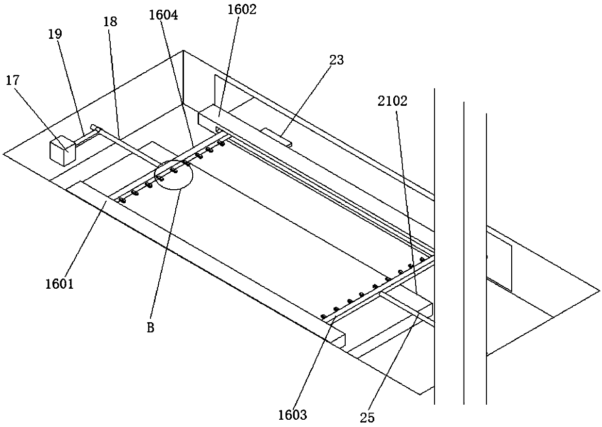 Ironing table for garment processing