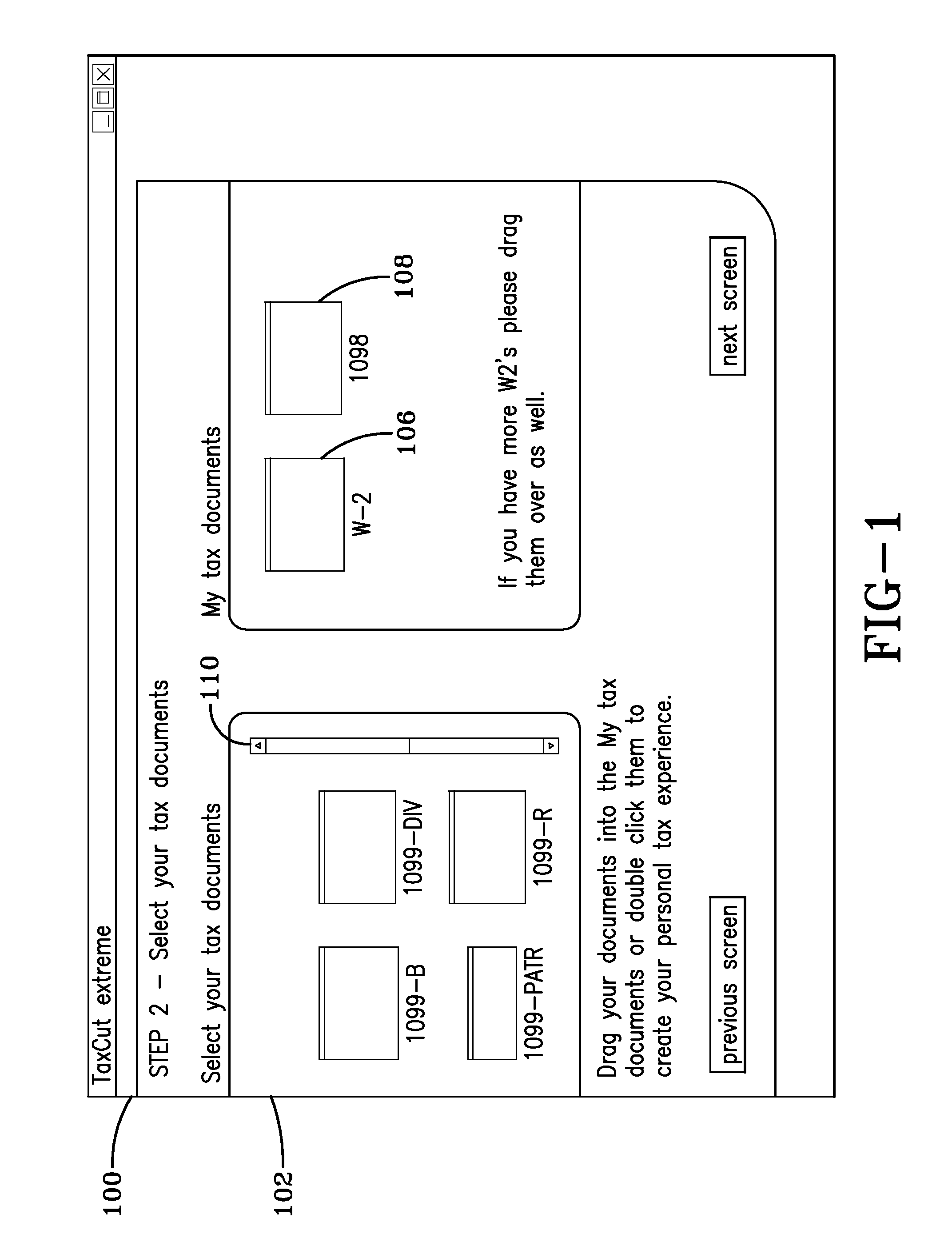 System and method for identifying tax documents to customize preparation of a tax return