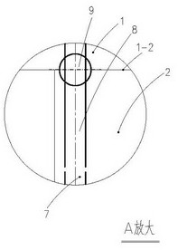 A speed-regulating motor front and rear drive mechanism of a parking equipment frame