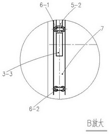 A speed-regulating motor front and rear drive mechanism of a parking equipment frame