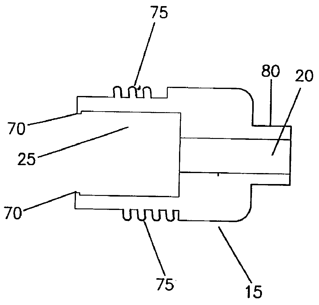 Aseptic connector and fluid delivery system using such an aseptic connector