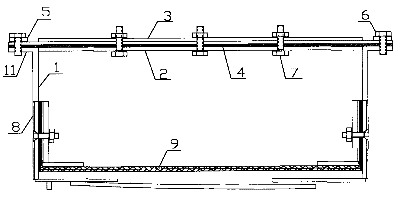 Online repair method for asbestos type expansion joint of pipeline