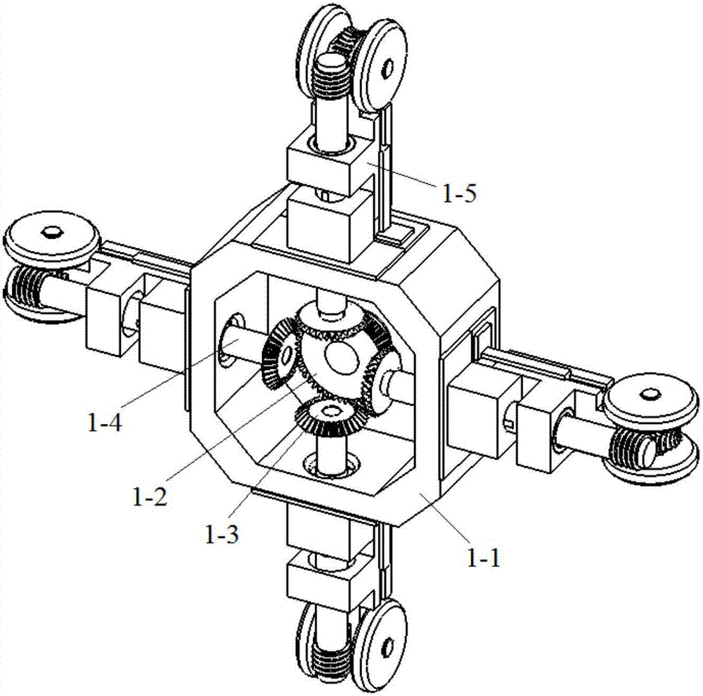 Optimized supporting wheel type robot for detecting insides of pipes