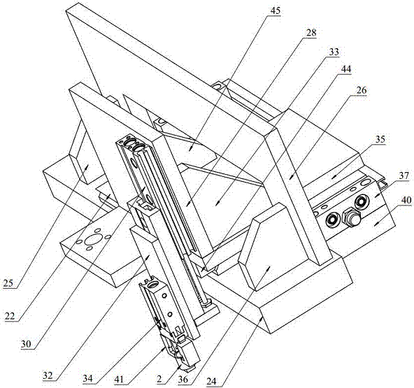 Assembling and correcting device for insulating parts of automobile horns