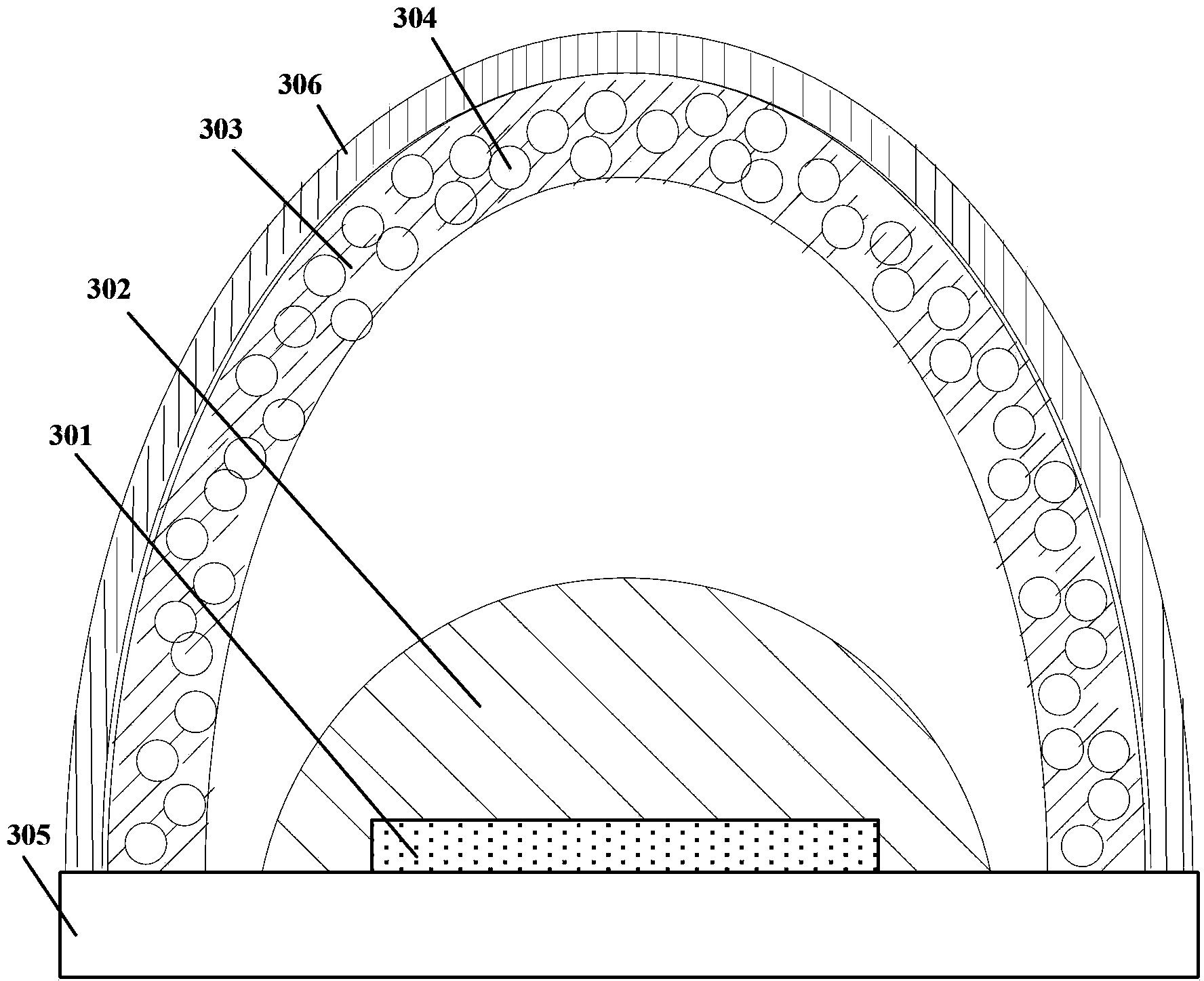 LED and display device
