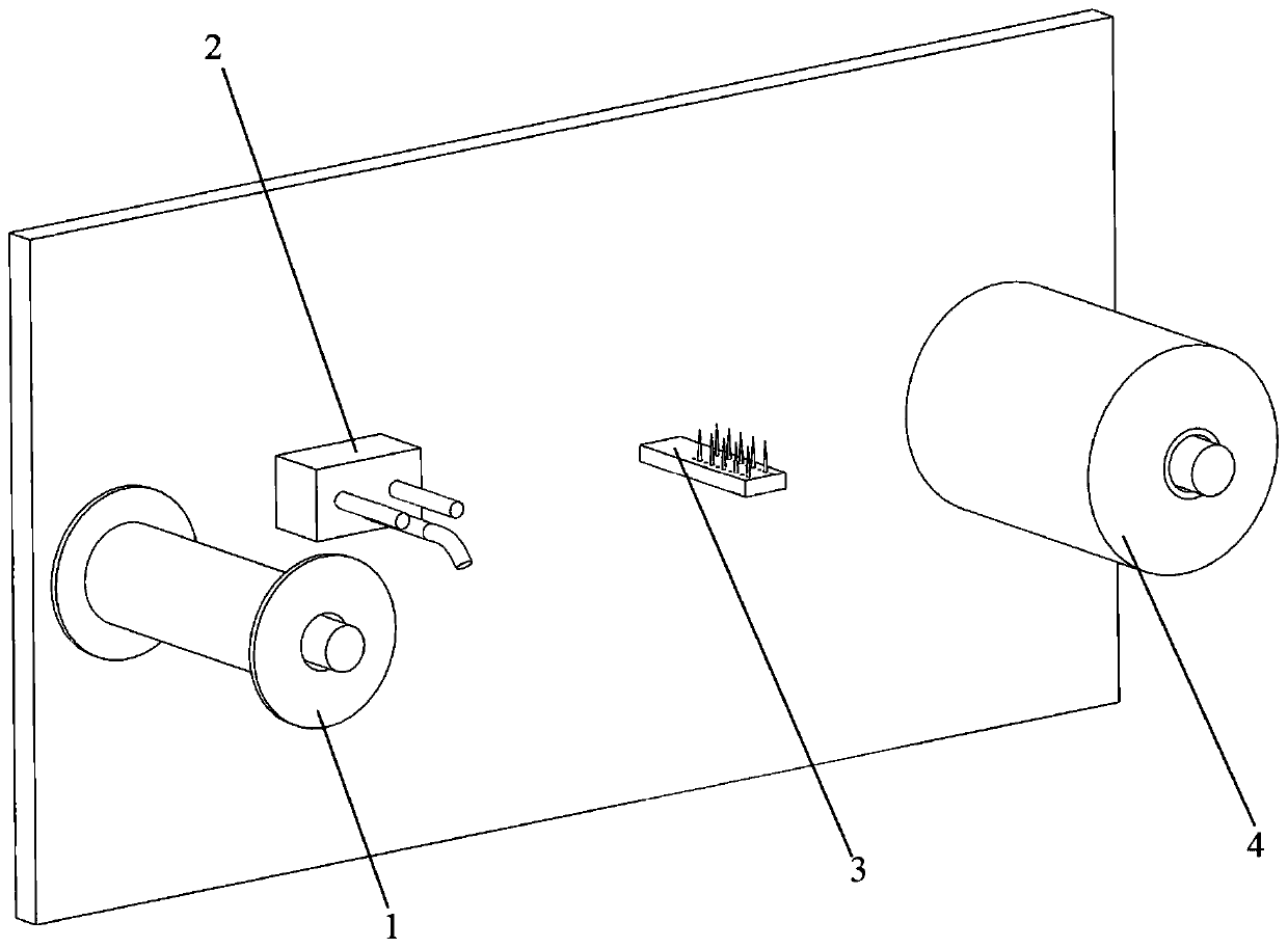 A device for testing the network degree of network wire