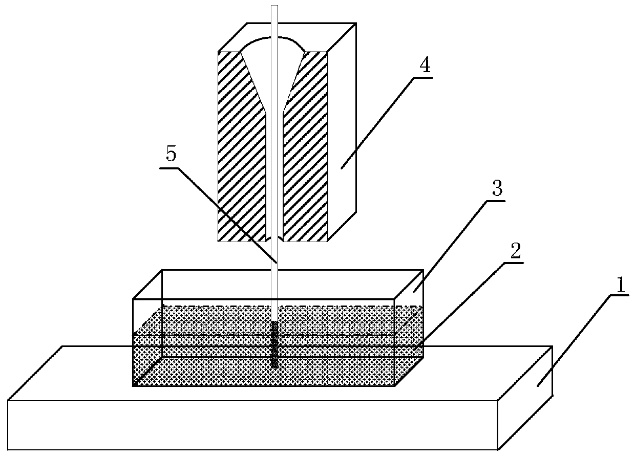 Device and method for stripping coating layer of polyimide-coated copper wire