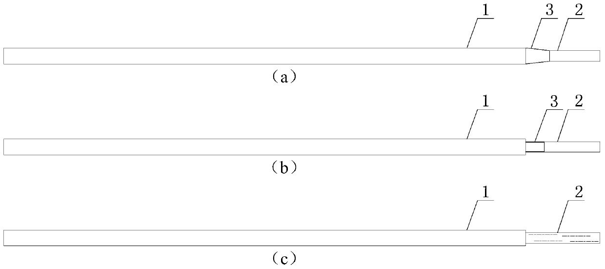 Device and method for stripping coating layer of polyimide-coated copper wire