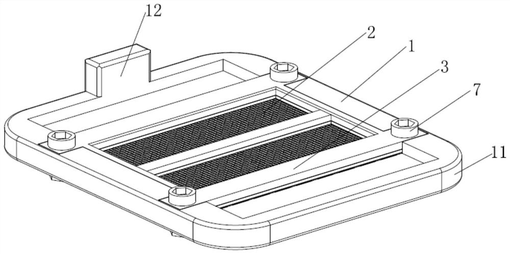 Magnetron sputtering forming device for mechanical performance testing of mesoscale bending specimens