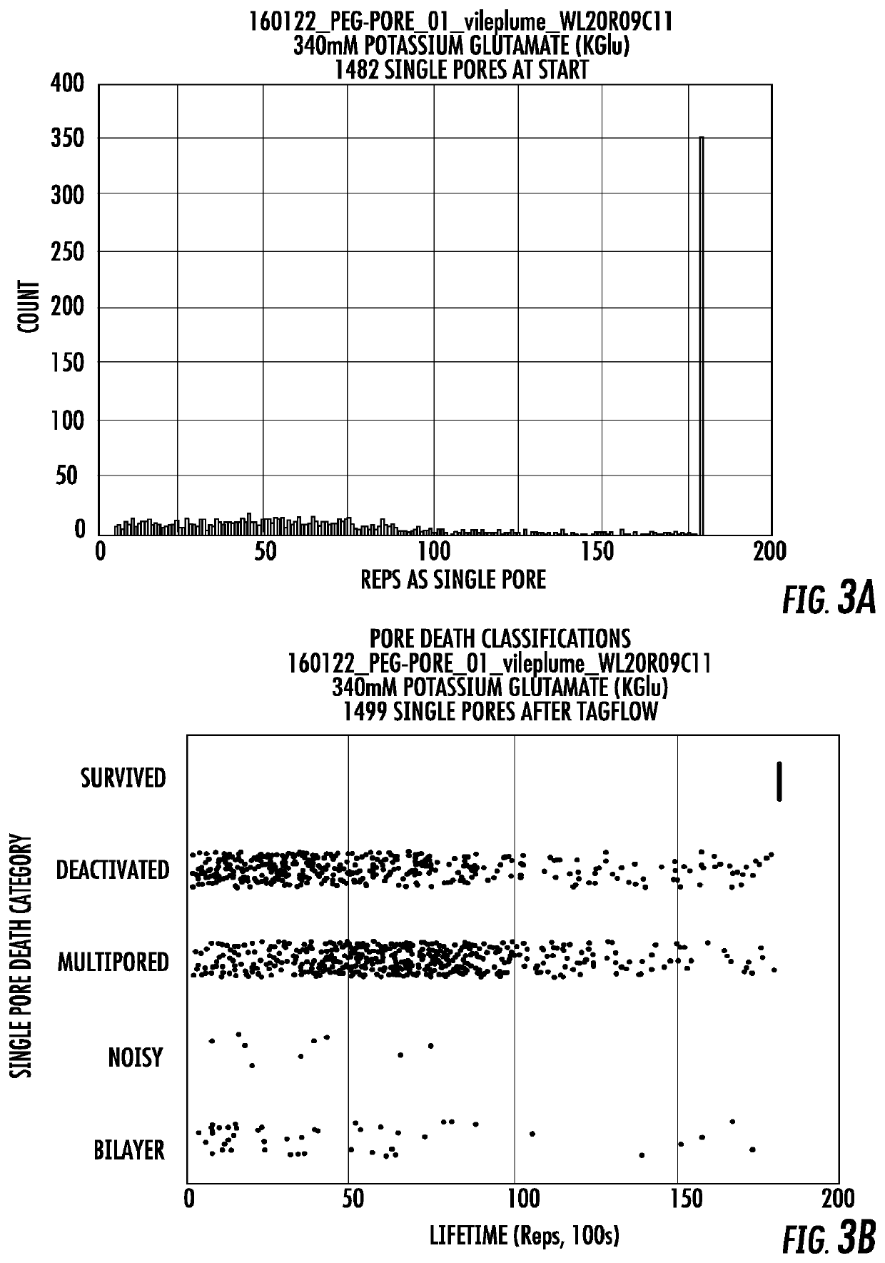 Long lifetime alpha-hemolysin nanapores