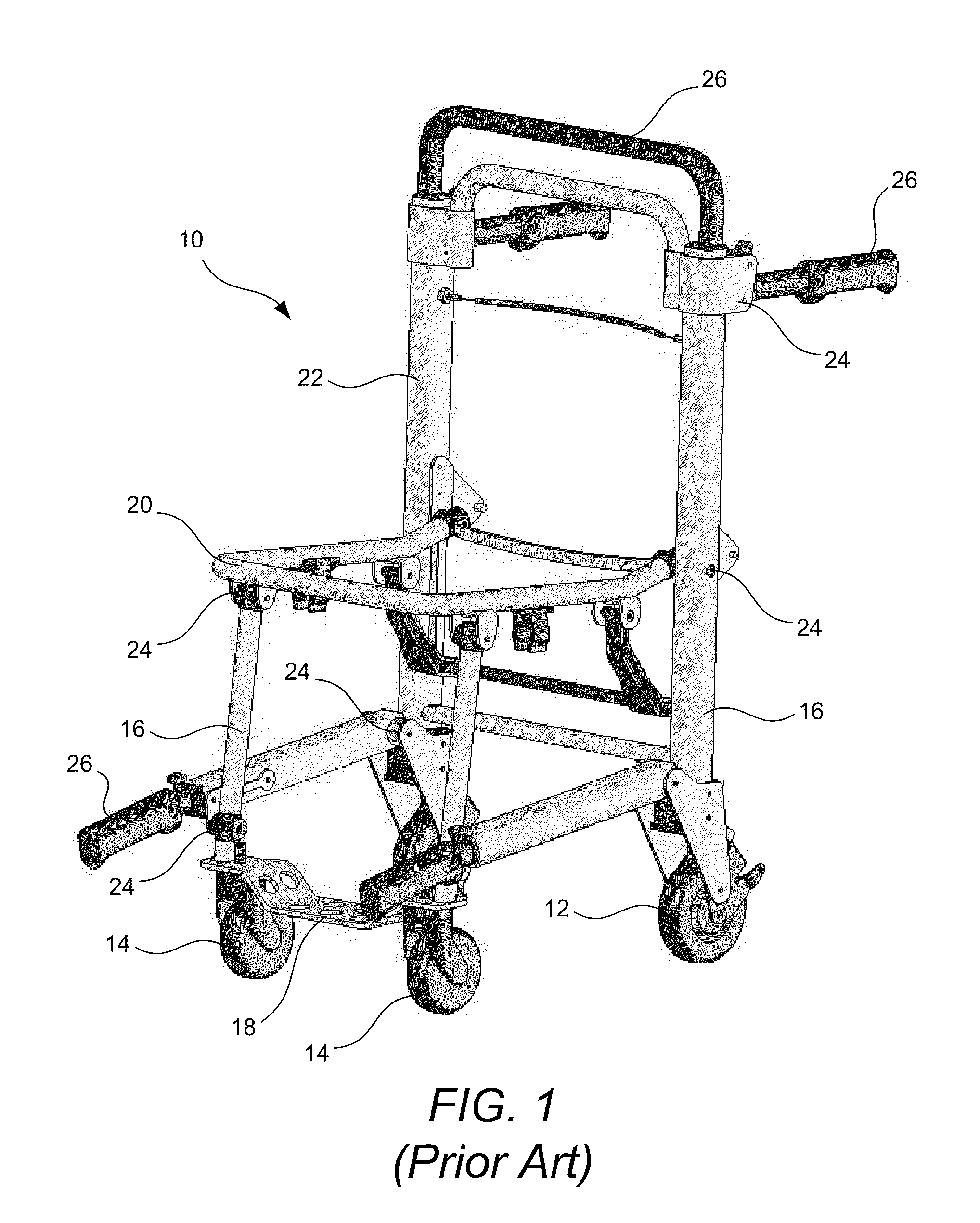 Motorized sled for stair chairs