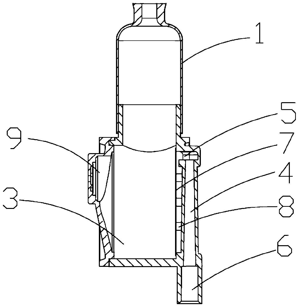 Anti-bubble infusion drip chamber