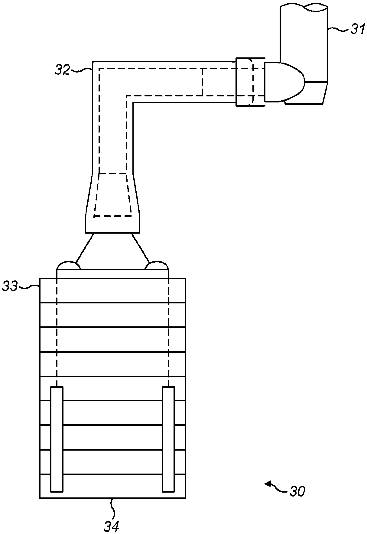 Cascade impactor plate coating