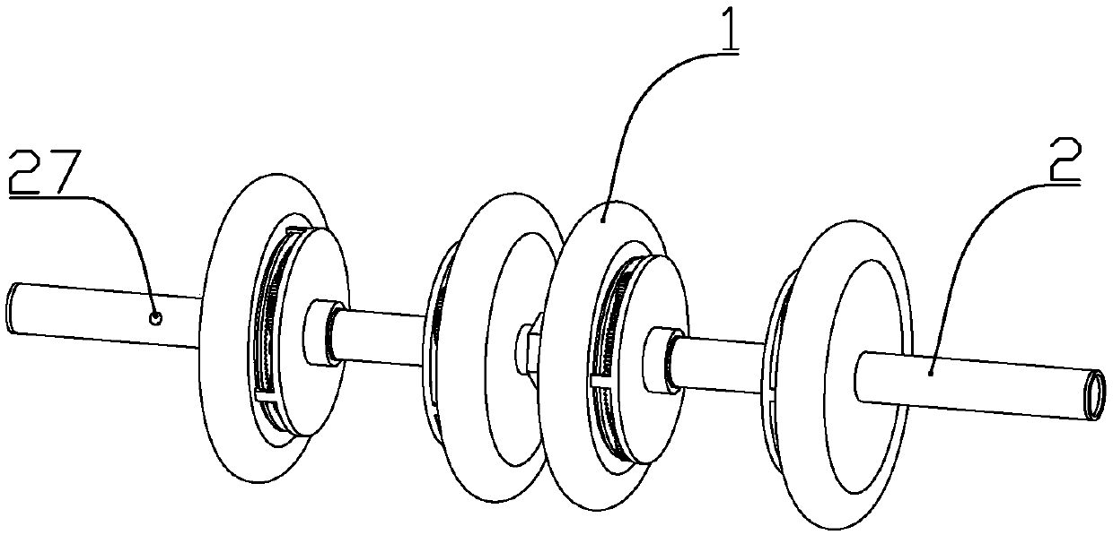 Combined abdominal muscle training equipment