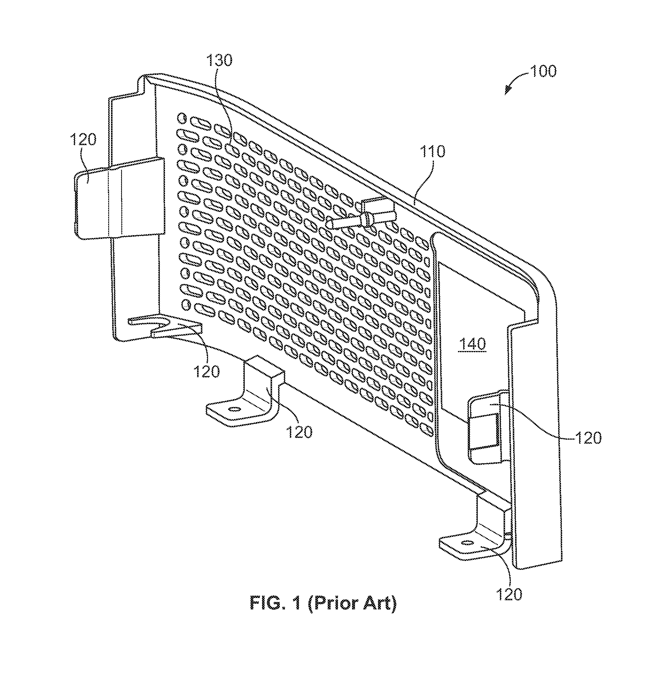 Noise-Reducing Air Inlet Grille for an Appliance