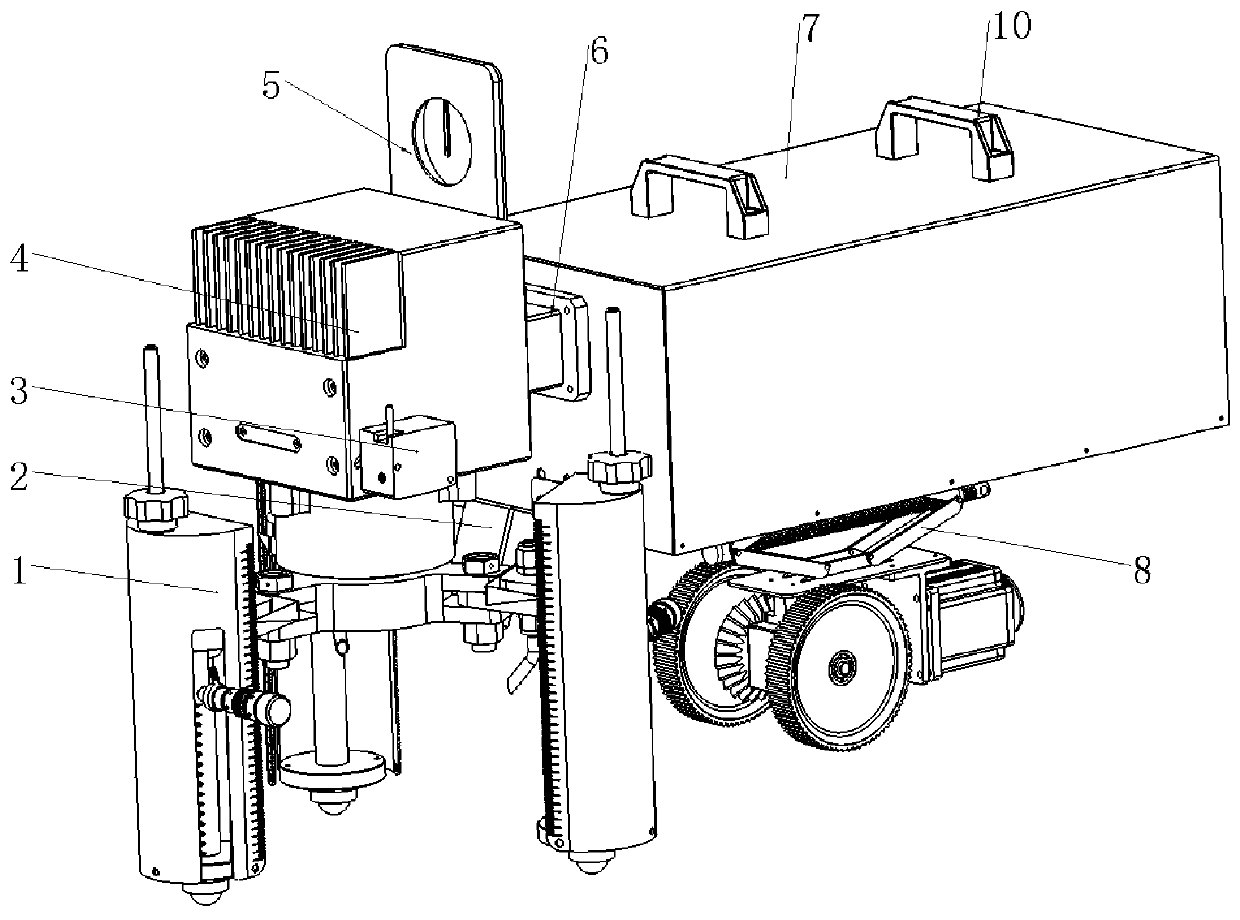 A Handheld Adaptive Laser Cleaning Device with Dual-Wavelength Composite Beam Shaping