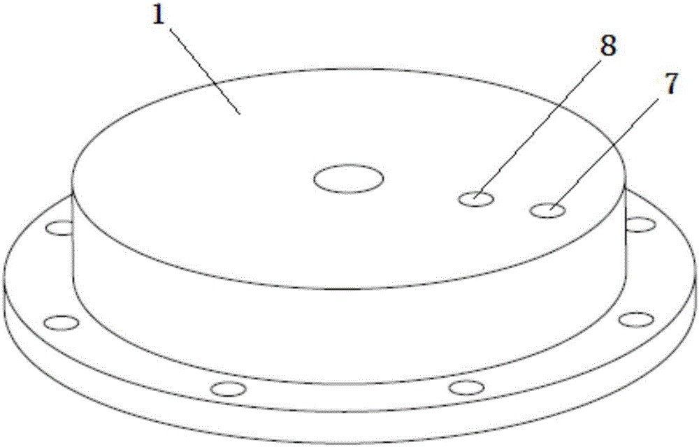 Two-position three-way rotating disc type reversing valve