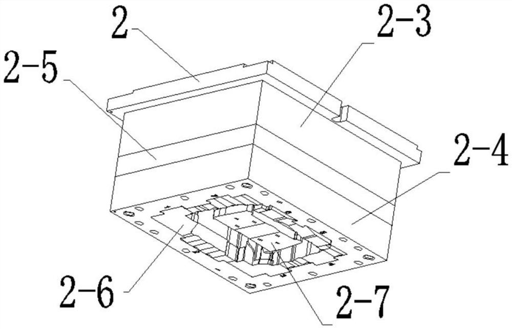 Inner and outer edge double-station punching die and punching process thereof