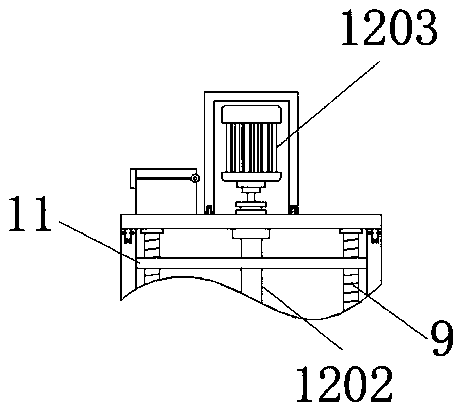 Fixation, rolling and fragrance-improving all-in-one machine for tea leave processing