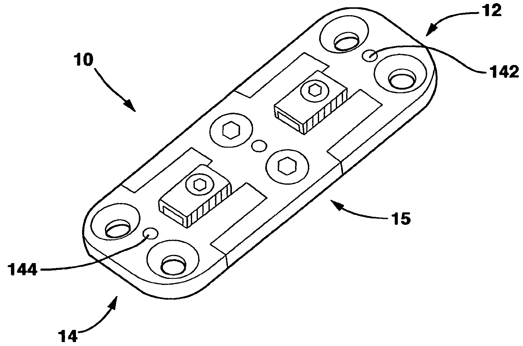 Method of compressing adjacent pieces of bone