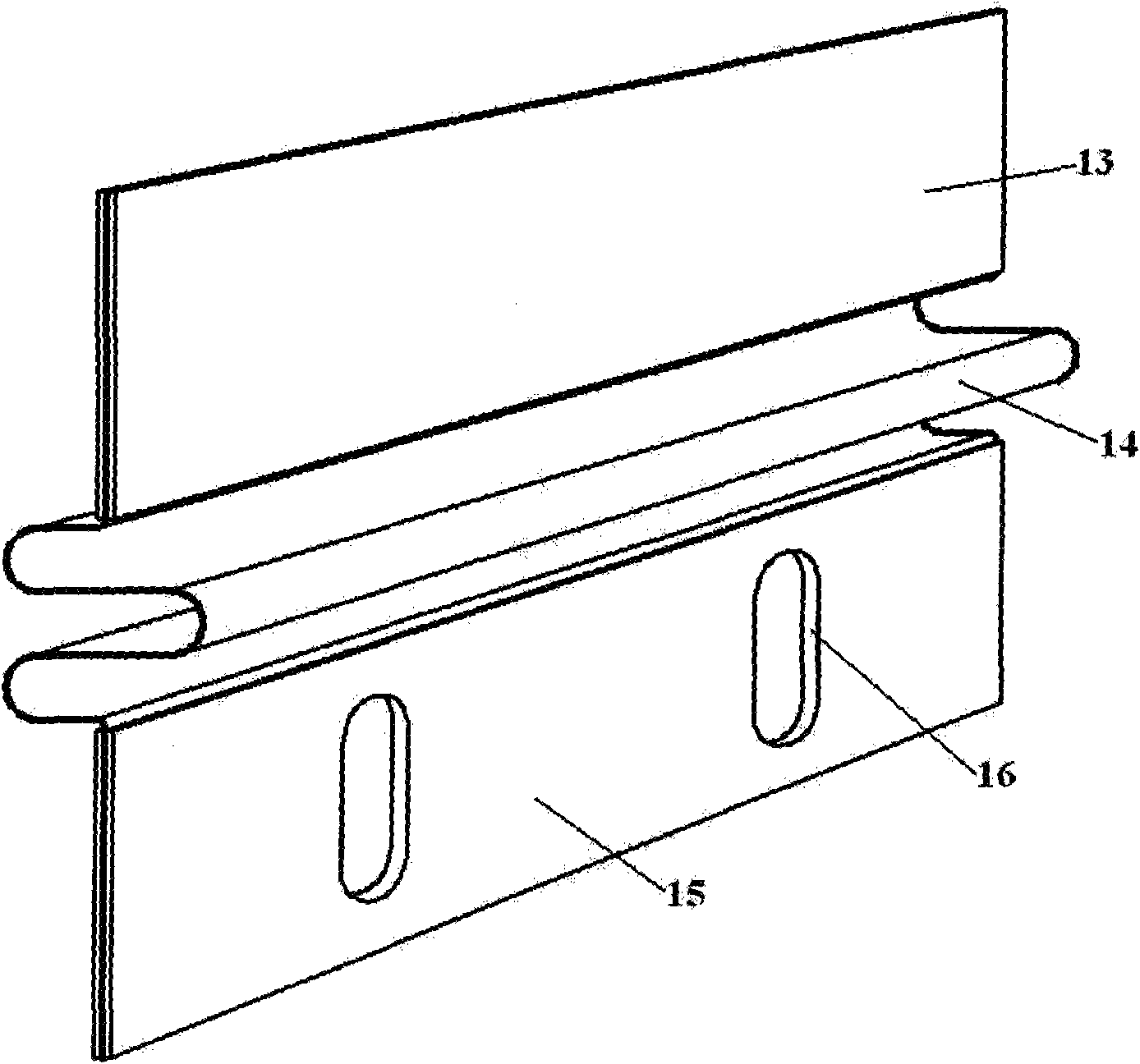 Corrugated elastic seal and rotary air pre-heater sealing device