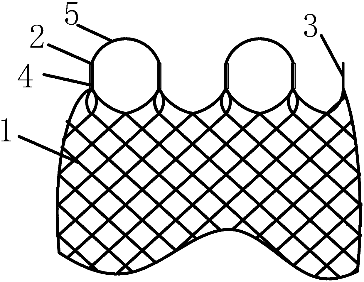 Tract stent with end protection