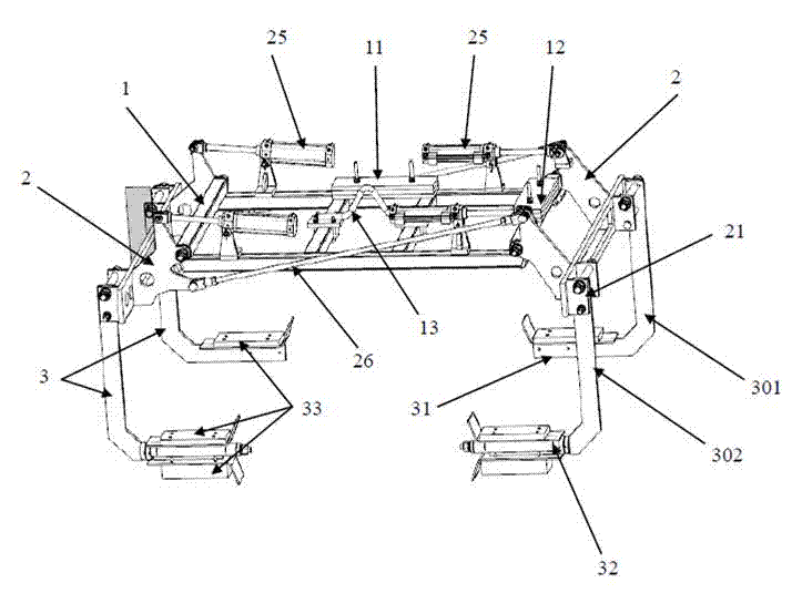 Main assembly unloading flexible sling device