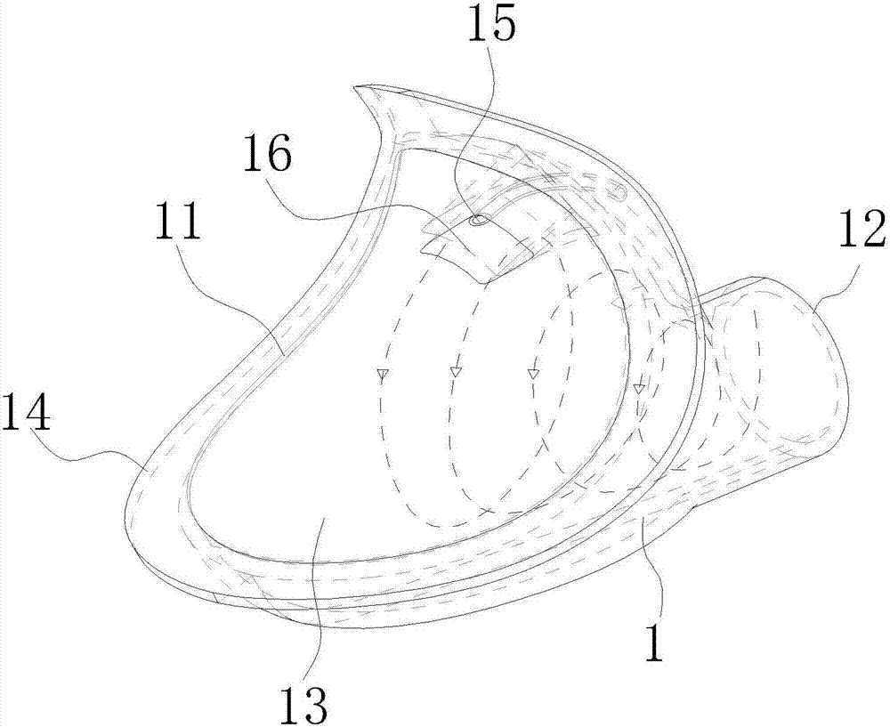 Vortex flow cleaning system suitable for defecation nursing device