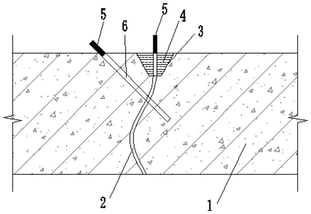 A method for repairing water seepage cracks in concrete wall and floor