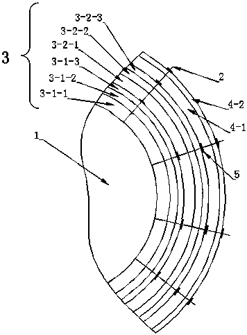 Surface insulation structure of a high temperature device