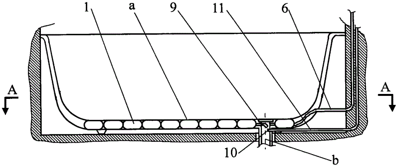 Energy-consumption-free reclaimed water lifting method