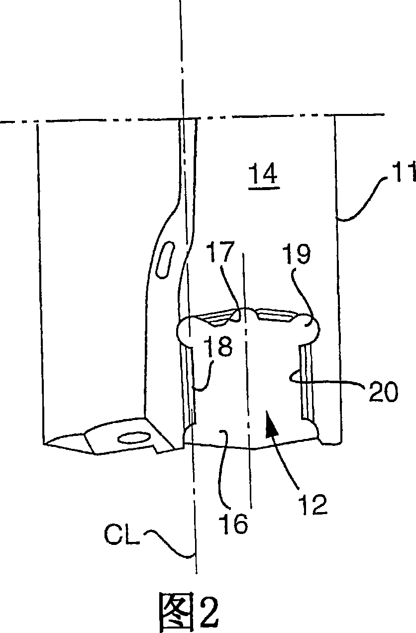 Cutting tool for metal working and method for producing it