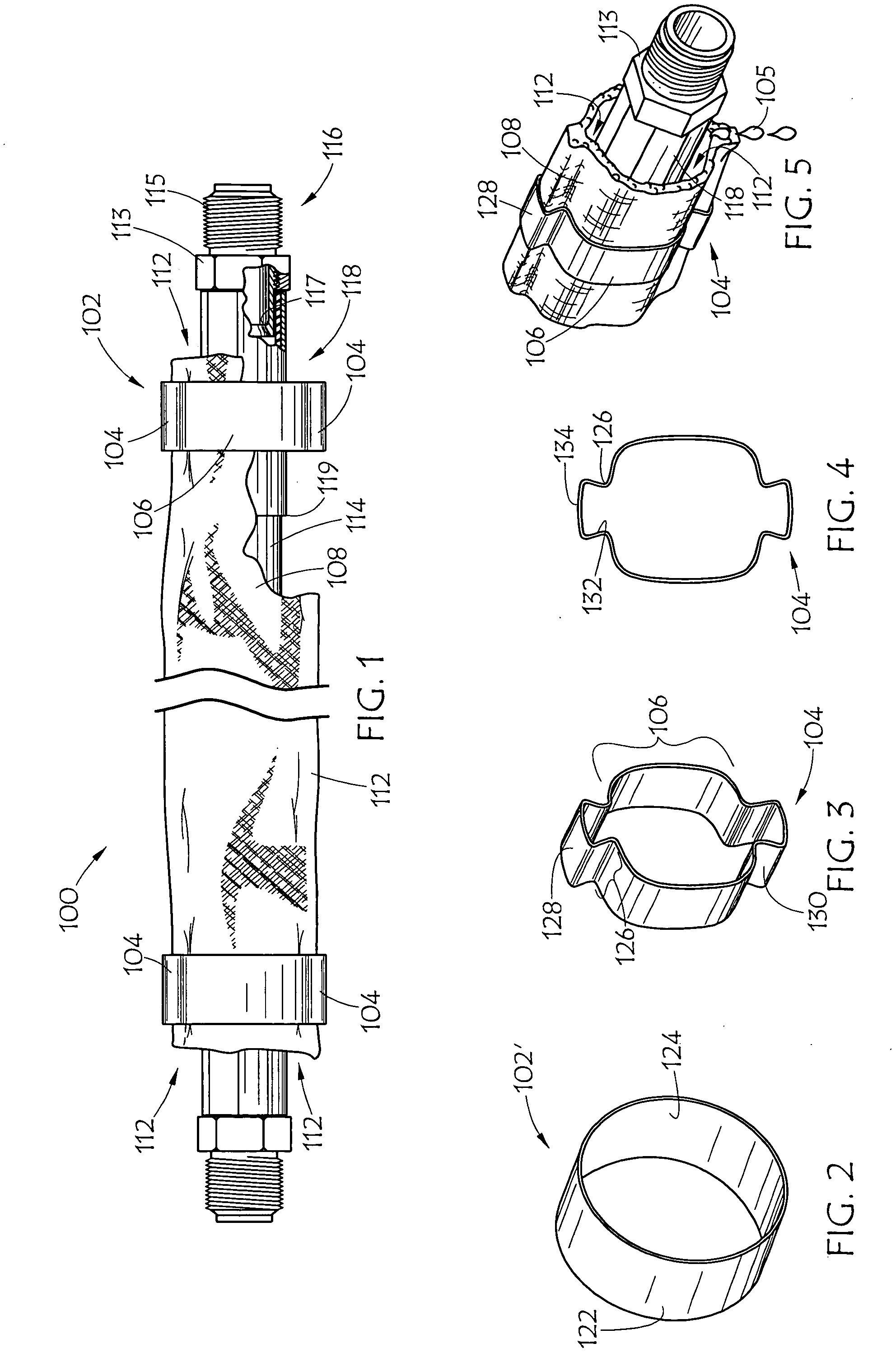 Safety and indicator apparatus systems and methods for high pressure conduits