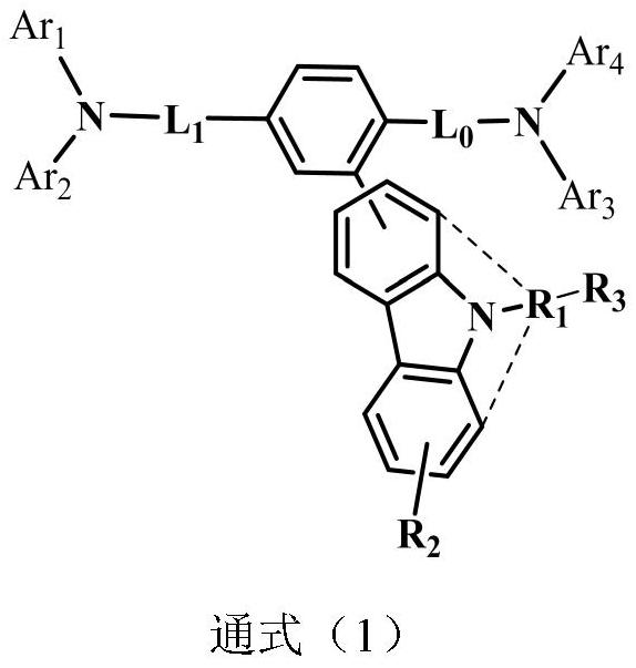 Arylamine carbazole compound and organic electroluminescent device containing same