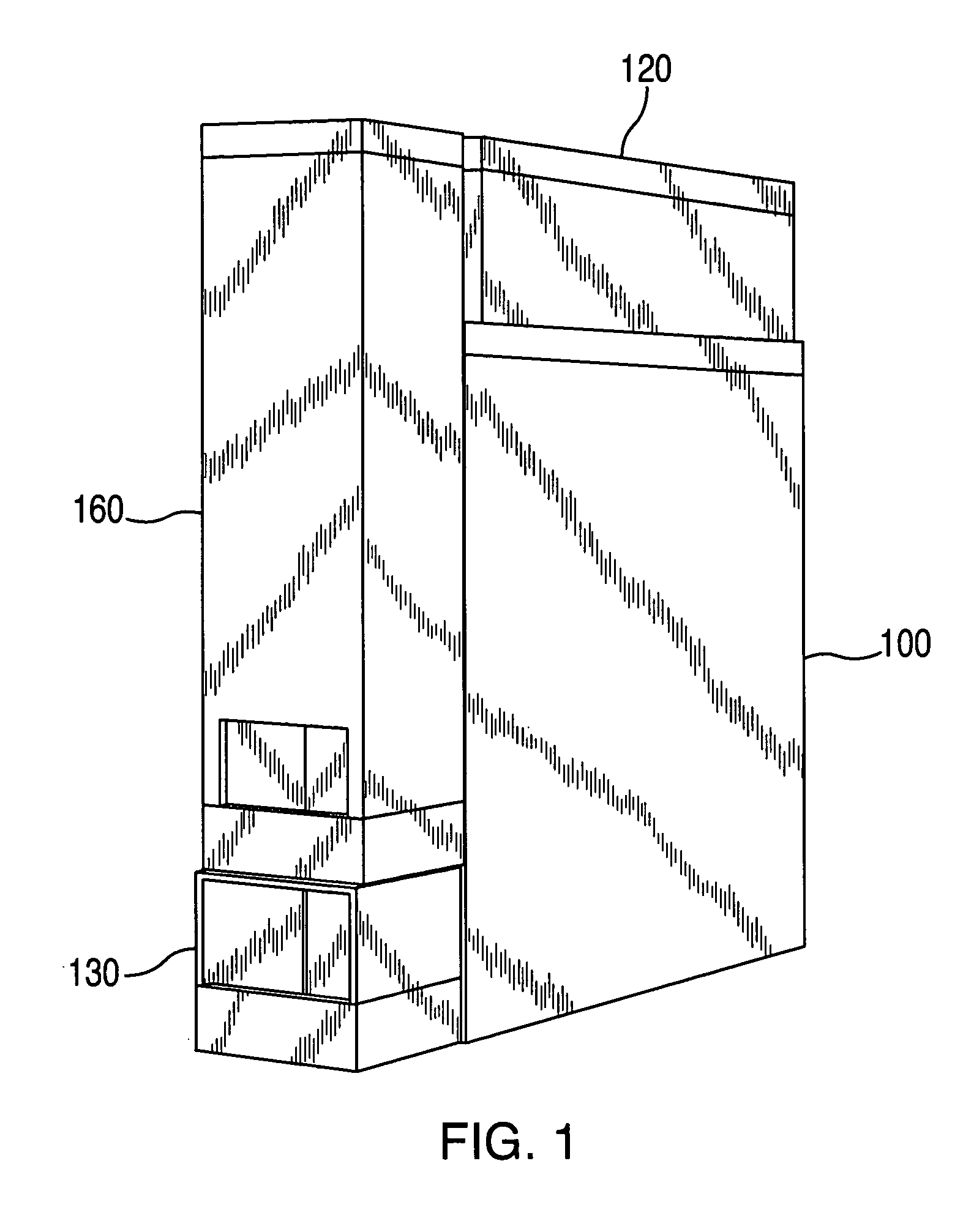 Self-adjusting volume display and merchandise dispensing system