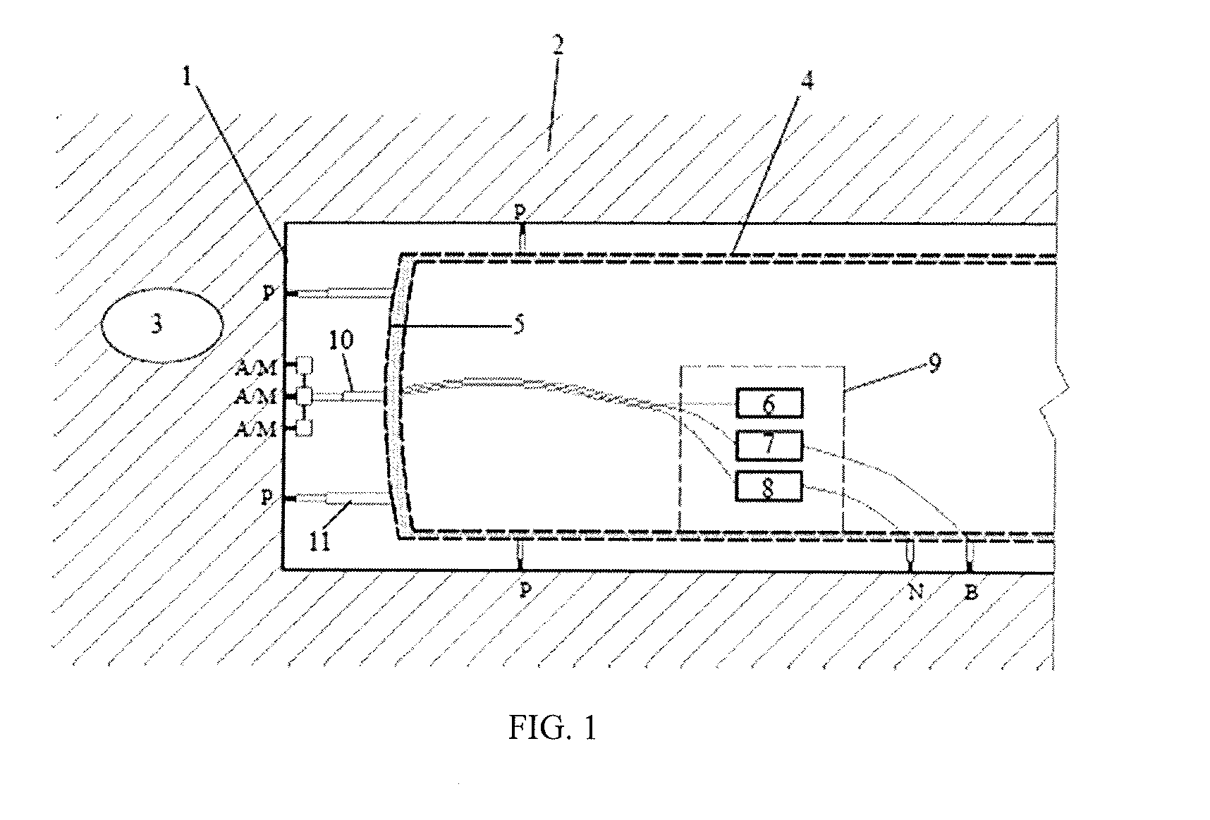 Advanced detector system and method using forward three-dimensional induced polarization method for tbm construction tunnel