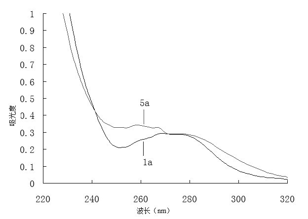 Method for identifying Chinese spirits with different flavors by ultraviolet spectroscopy