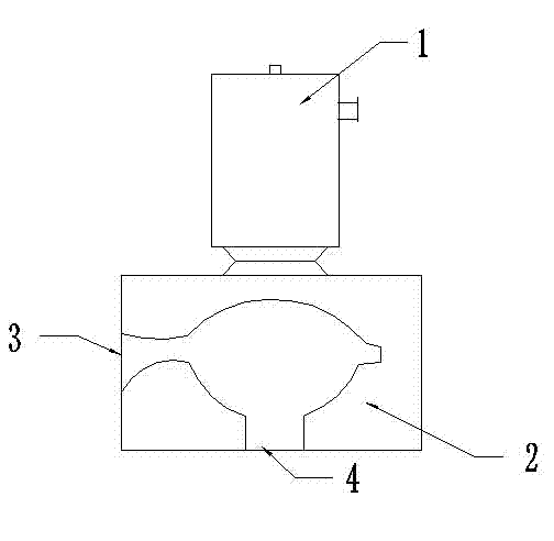 Quick exhaust valve of air cannon