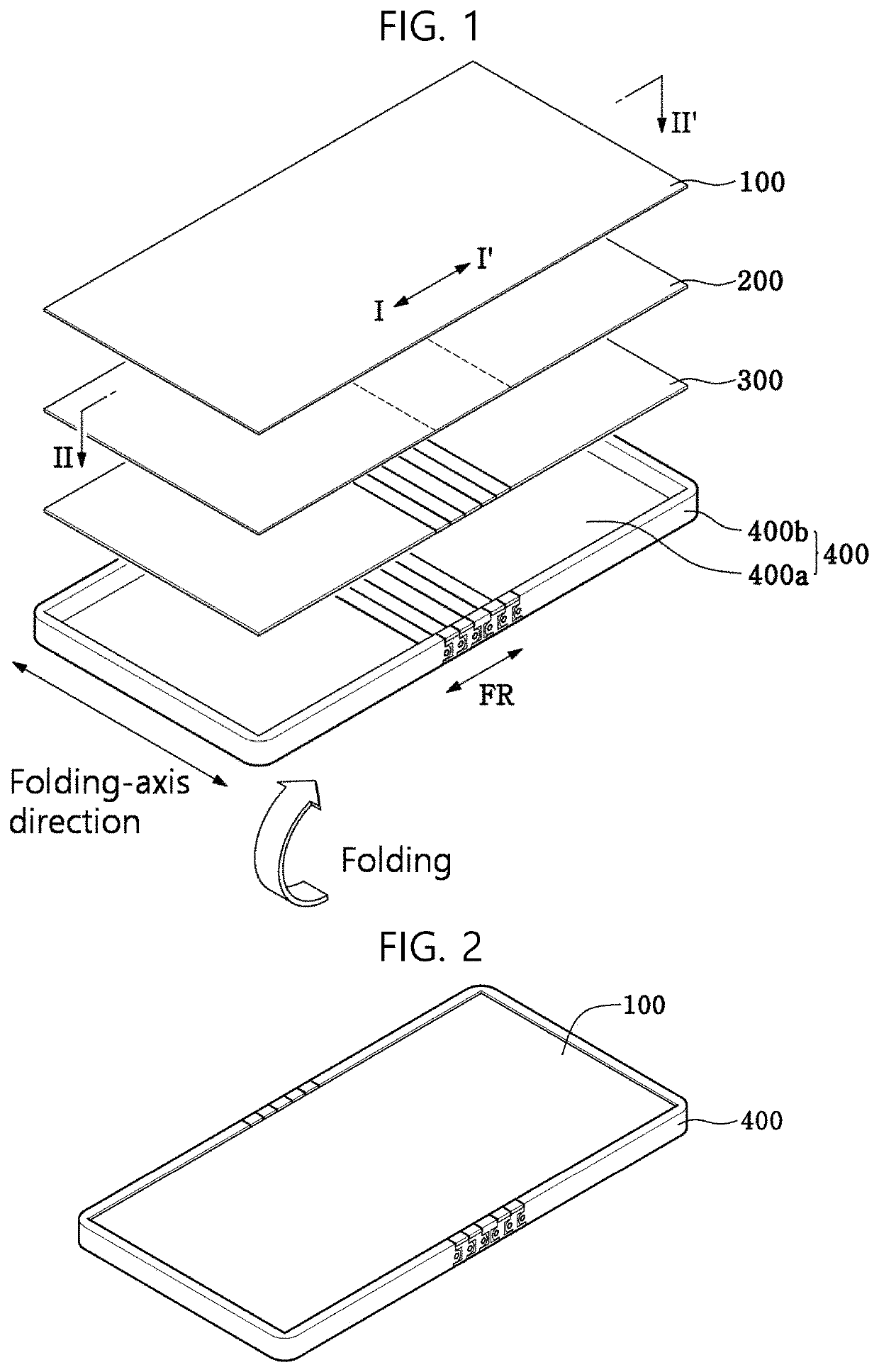 Flexible display device and electronic device including the same