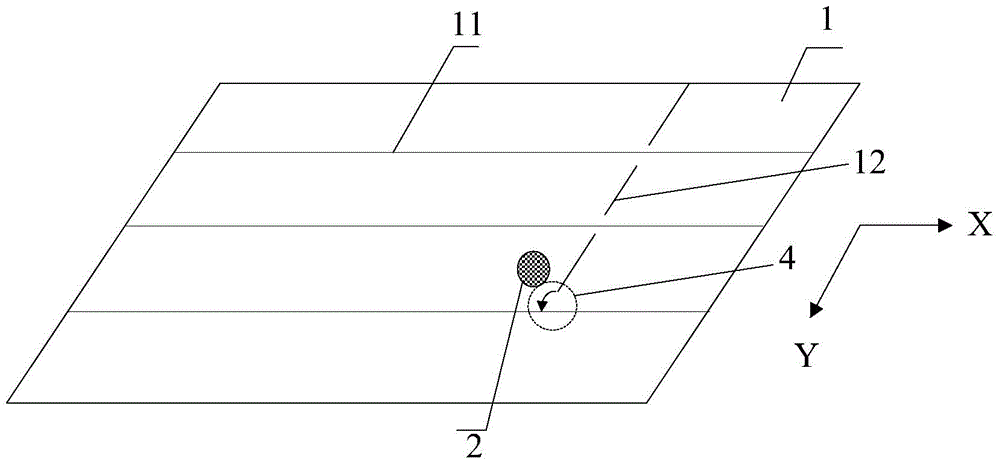 Method and device for cutting liquid crystal screen glass