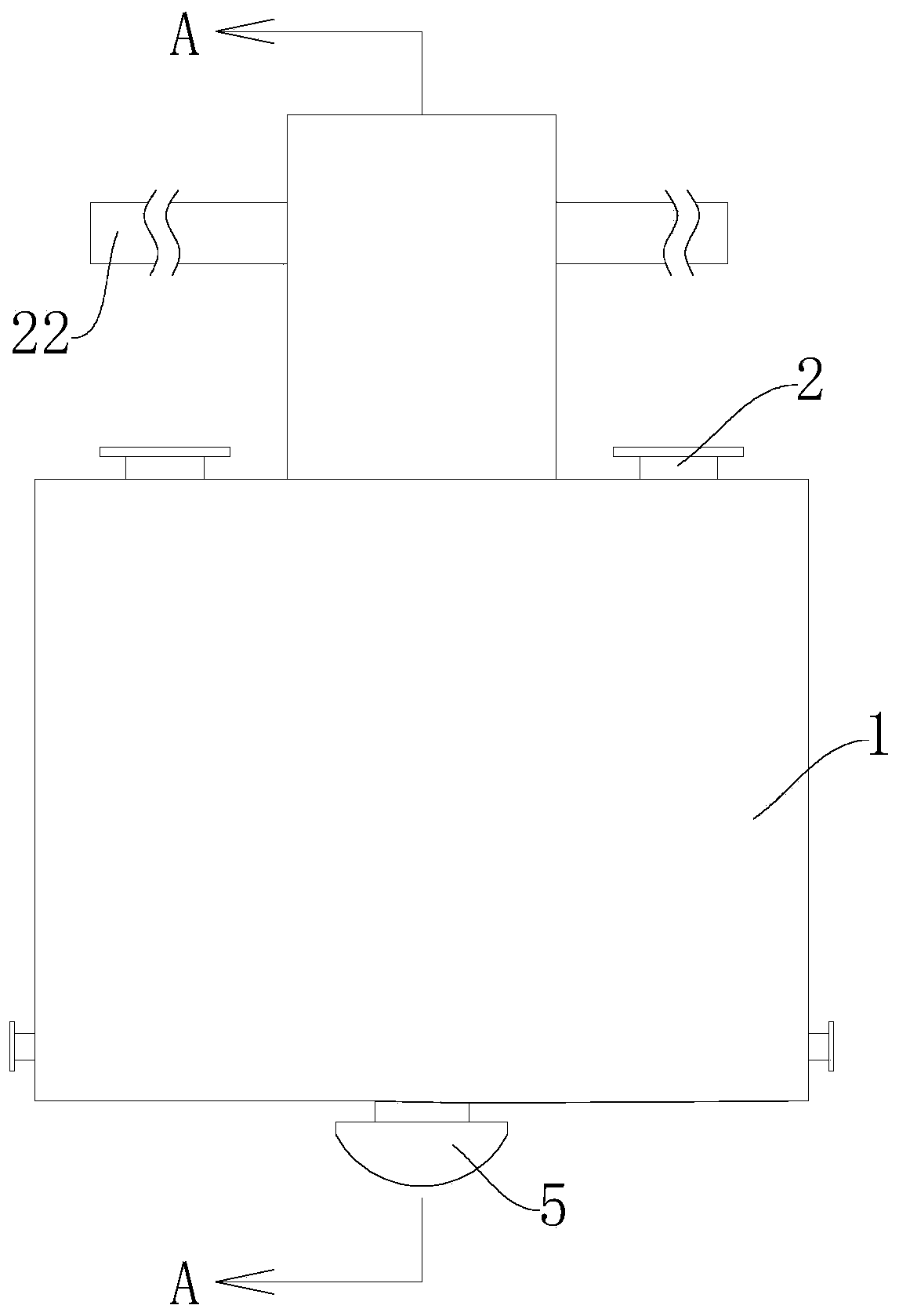 Temperature control device of industrial hemp planting greenhouse