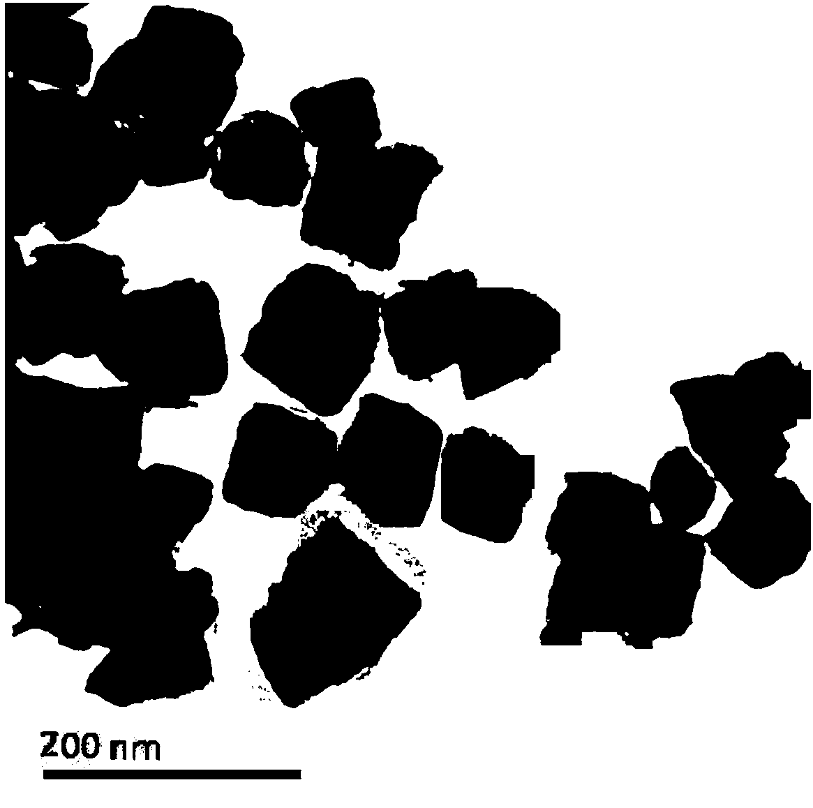 Method for synthesizing nanometer bismuth oxycarbonate through room-temperature solid phase chemical reaction